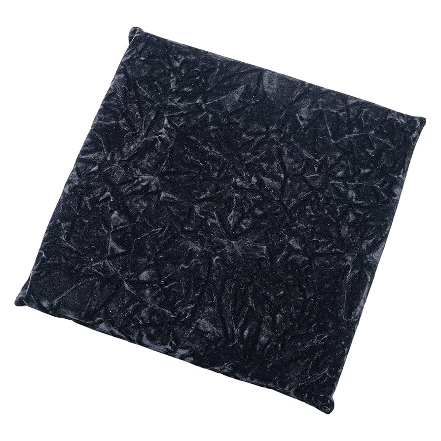 【国産新品】金華山チンチラブラック　座布団(シートクッション) Amazon | 雅製 トラック用品 座布団(シートクッション) チンチラ